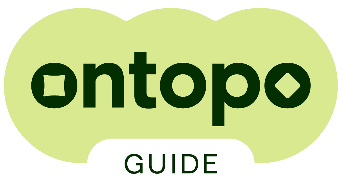 Ontopo Guide Logo negative